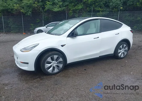 2021 Tesla Model Y Long Range Dual Motor All-Wheel Drive из США, поврежденный, VIN 5YJYGDEE6MF182630